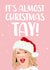 Taylor Swift Christmas Card created by The Cake Thief