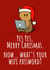 Merry Christmas. What's Your Wi-Fi Password? created by NerdShizzle