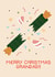 Merry Christmas grandad cracker card created by Jonny  Vinyl