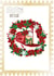 Vintage Santa Mail Christmas Wreath Card created by JMDesigns