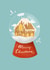 Gingerbread Christmas Snowglobe created by The Potato Diary