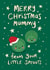 Cute - Merry Christmas Mummy - From Your Little Sprouts - From the Kids - Sprouts - Christmas Card created by Tilly Bean Loves