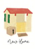 New Home Childrens 90's Playhouse Card created by Liz Davies Illustration