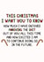 Funny Adult Christmas Card for Partner Friend or Family - Enjoyed Annoying You created by émotif design