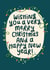 wishing you a merry christmas - card created by katie illustrated