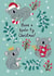 Cute Koala Christmas Card - Funny Koala Card - Koala-ty Christmas created by Jessie Maeve Studio