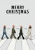 2 meters beatles christmas / Abbey Road created by Jamie Lindsay