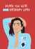 Heard you were Dua birthday Card - Dua Lipa created by Jamie Lindsay