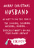 Funny Husband Christmas Card created by Fifi Designs