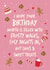 Girly Winter Birthday Card created by Fifi Designs