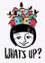 What's Up? card created by Liisa Petrocchi