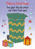Funny Bin Merry Christmas Card created by Cheeky Chappy