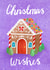 Gingerbread House Christmas Card  created by PearlyPea 