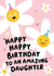 Happy Daisies Daughter Birthday Card created by Macie Dot Doodles