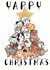 Yappy Christmas - Dog themed christmas card created by Willow and Tweet Designs