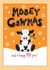 Cute cow Christmas greetings created by Wicked Poppy Designs