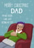 I’m just resting my eyes Dad Christmas card created by Silky Rose Design