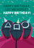 Squid Game Birthday Card 1002 created by WillyBee