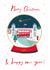 Traditional Christmas Card - London Themed Christmas Card - Tower Bridge created by Jessica Hogarth