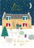 Traditional Christmas Card - Winter Cottage - Merry Christmas & A Happy New Year! created by Jessica Hogarth