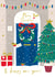Traditional Christmas Card - Front Door - Wreath created by Jessica Hogarth