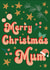 Modern - Jollu - Stars - Magical - Foliage - Merry Christmas Mum - Mum - Festive Typography - Christmas Card created by Summer Lane Studio