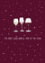 Wine Lovers Christmas Card created by Tiny Tiger