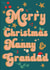 Merry Christmas Nanny and Grandad created by Summer Lane Studio