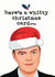 Chris Whitty Funny Politics Christmas Card created by Mrs Best Paper Co.