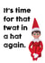 Elf on the shelf Christmas Card created by picsandsquiggles