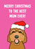 Cute - Fluffy - Modern - Cockapoo - Dog - From the Dog - Best Mum Ever - Dog Mum - For Her - Mum - Christmas Card created by Adam Regester
