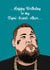 Rag n Bone man Significant other birthday card created by Dani Verbeeten