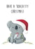 'Koala'ity Christmas Card created by Sophie Kent Illustration