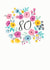 80 Floral Birthday Card created by Pom Pom Party Cards