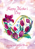 Mother's day card with tulips created by Katycharm
