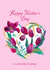 Mother's day card with spring flowers for grandmother created by Katycharm