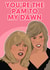 Funny Birthday Card - Gavin And Stacey - Pam To My Dawn created by Pink + Pip