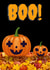 Halloween Boo! Pumpkins created by Julia Cafferkey