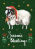 Christmas Sheep Seasonal Greetings created by Rebecca Bagley