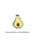 Avocado christmas card created by Giggl Greetings