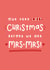 Last Christmas before we are Mrs & Mrs wedding count down card created by Joanne Hawker