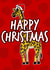 Christmas Giraffe created by Doodle Rob
