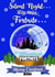 Fortnite Christmas 2024 gamer card. Complete in illustrated snow globe! created by Kerrylovescards