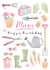 Mum Birthday Gardening Card created by Dalia Clark Design