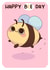 Cute Bee Pun Birthday Card created by Abigail Taras