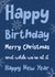 Happy Birthday, Christmas, and New Year! created by Katherine Lynas