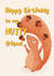 Happy Birthday Nutty Friend created by Katherine Lynas