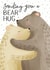 Cute sending you a bear hug card created by Making Meadows Ltd