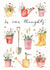 In our thoughts gardening card created by Making Meadows Ltd
