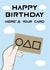 SQUID GAME BIRTHDAY CARD 1001 created by Mo&Co